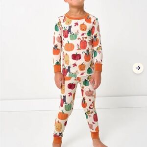 Little Sleepies Pumpkin Pajama Set